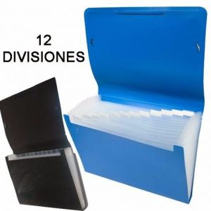 CLASIFICADOR PLASTICO 12 DIV A4