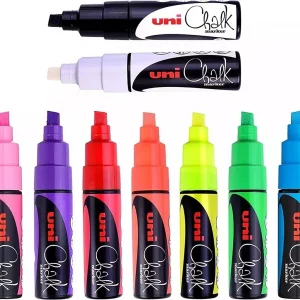 MARCADOR UNI CHALK 8 MM
