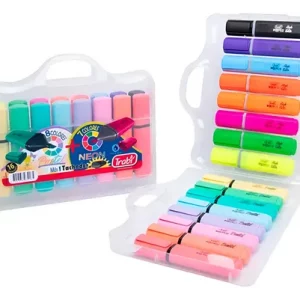 MARCADOR RESALTADOR TRABI VALIJA X 16