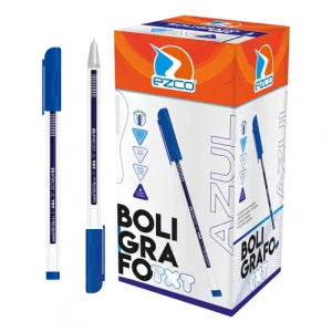 BOLIGRAFO EZCO 1 MM CAJA X 50 AZUL