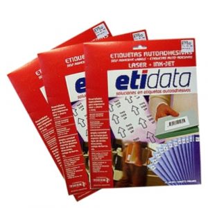 ETIQUETAS ETIDATA 8728 / 29 X 25 HOJAS CARTA