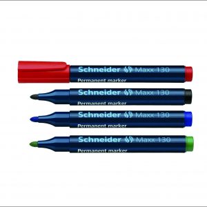 MARCADOR SCHNEIDER  MAXX 130 INDEL RED