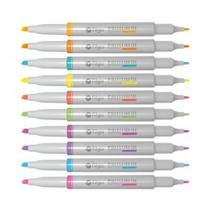 MARC. RESALTADOR FILGO DOBLE PUNTA X 18