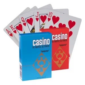 NAIPES POKER PLASTIFICADOS CASINO