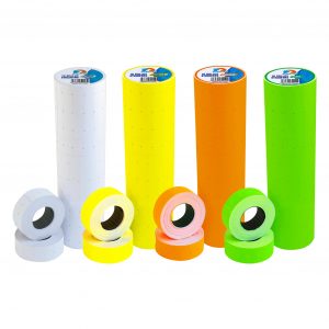 ETIQUETAS MOTEX ROLLO P/ ETIQUET.  **FLUO**